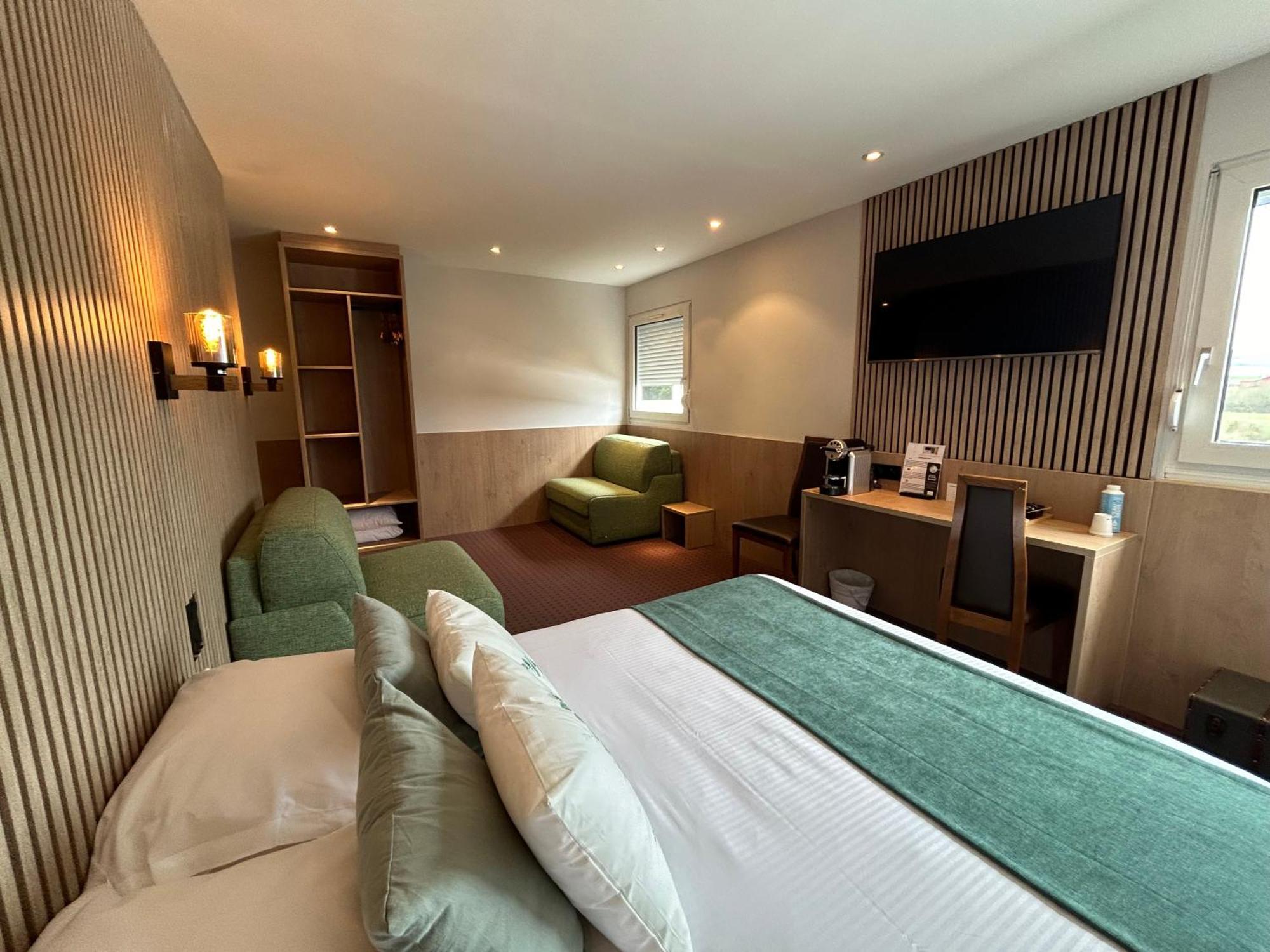 Les Orchidees , Hotel & Restaurant 베르됭쉬르뫼즈 외부 사진