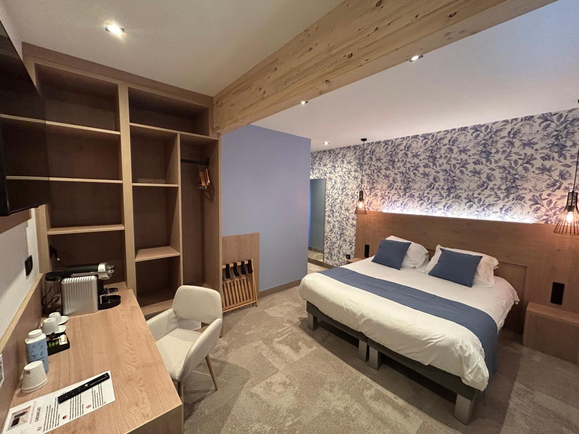 Les Orchidees , Hotel & Restaurant 베르됭쉬르뫼즈 외부 사진